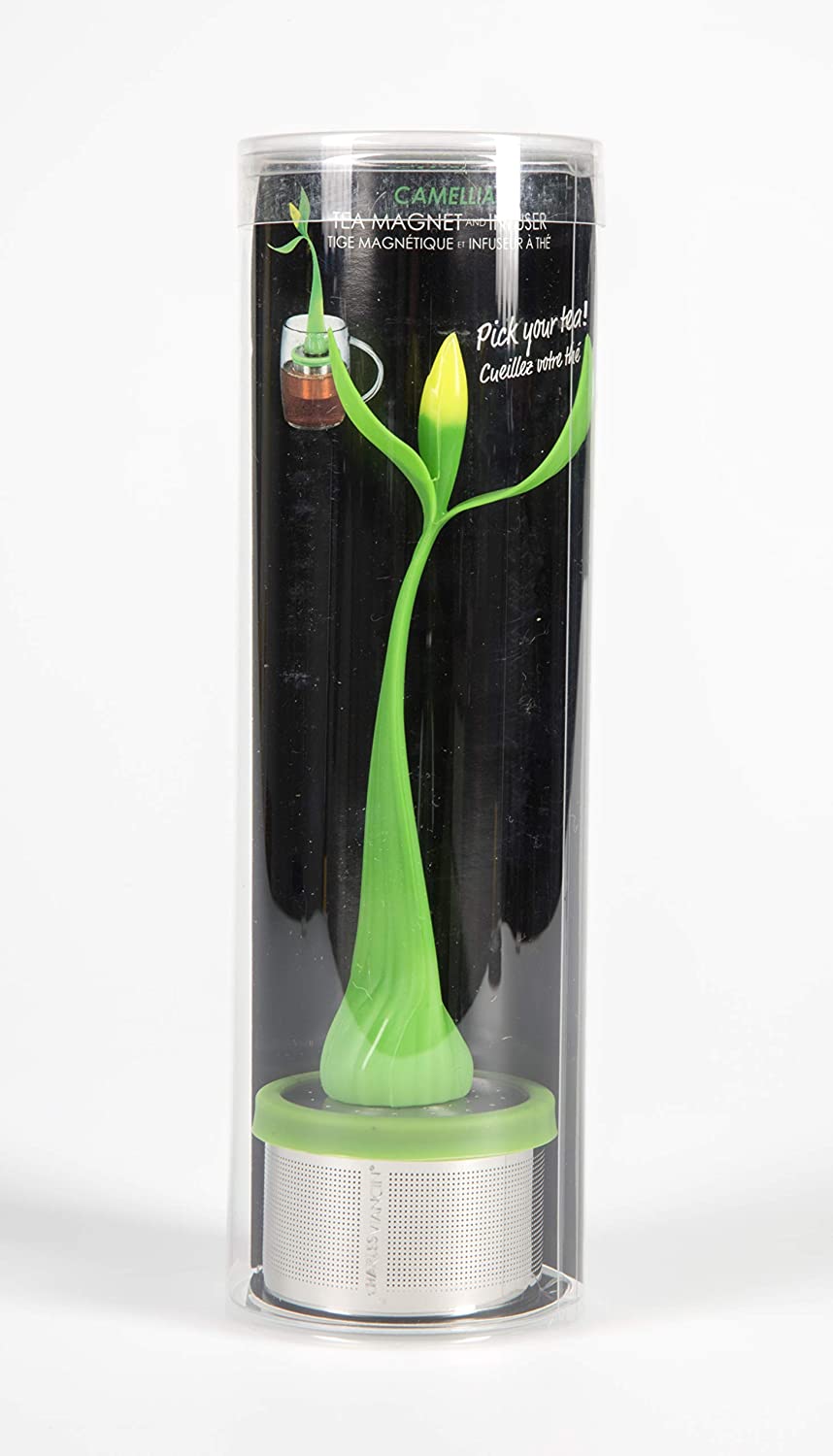 Camellia Tea Magnet + Infuser Set